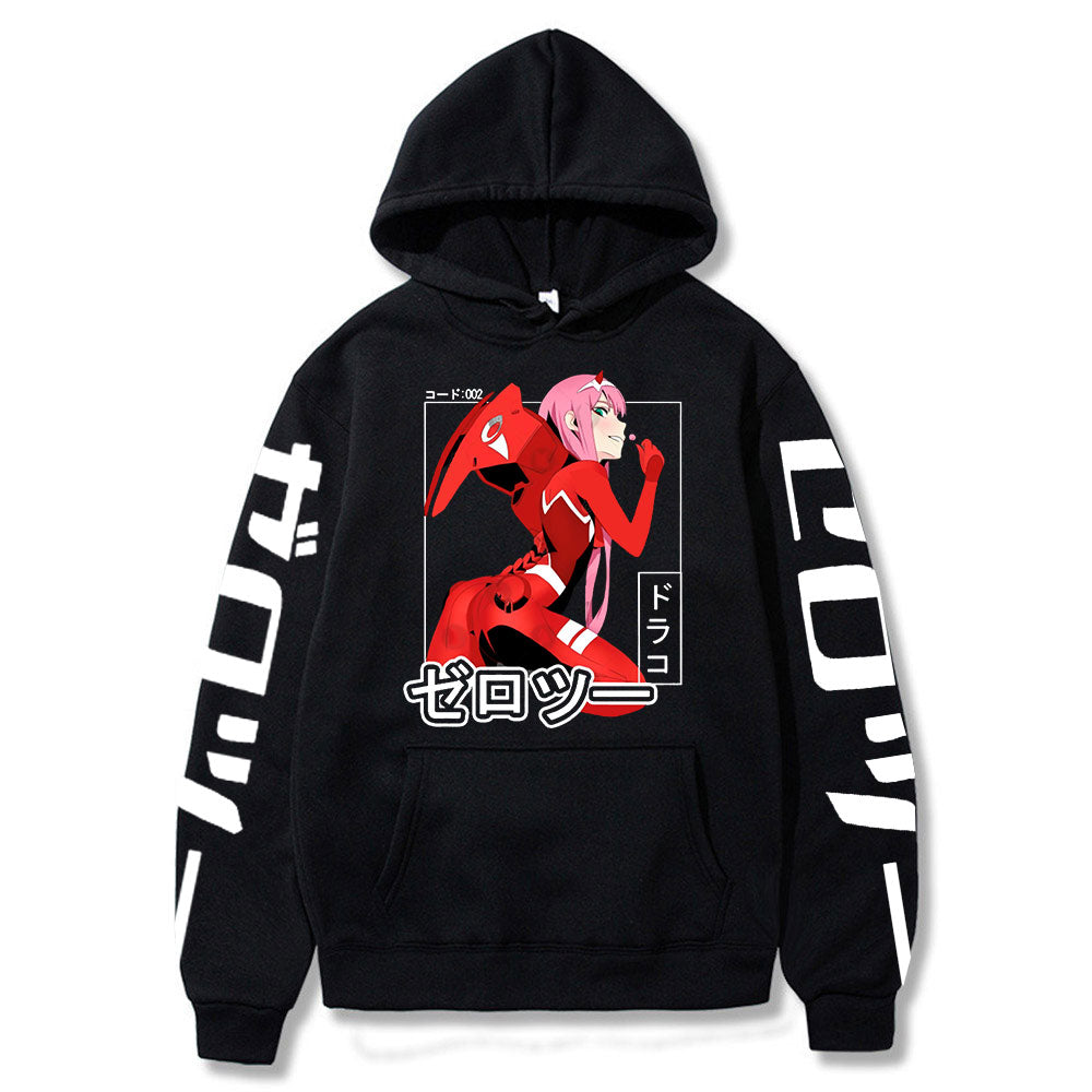 Mens Harajuku Pullover Hoodie Anime