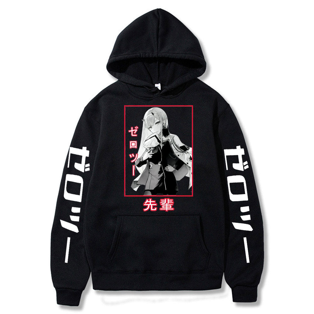 Mens Harajuku Pullover Hoodie Anime