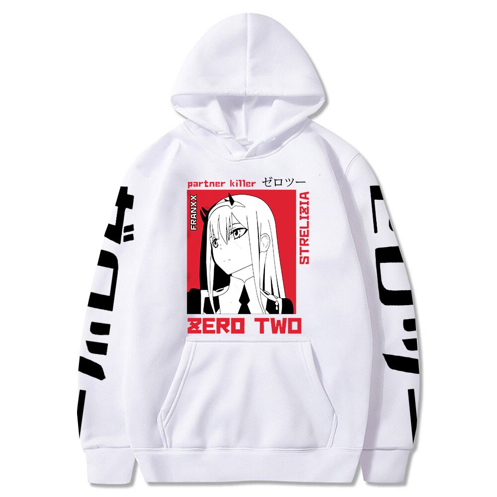 Mens Harajuku Pullover Hoodie Anime