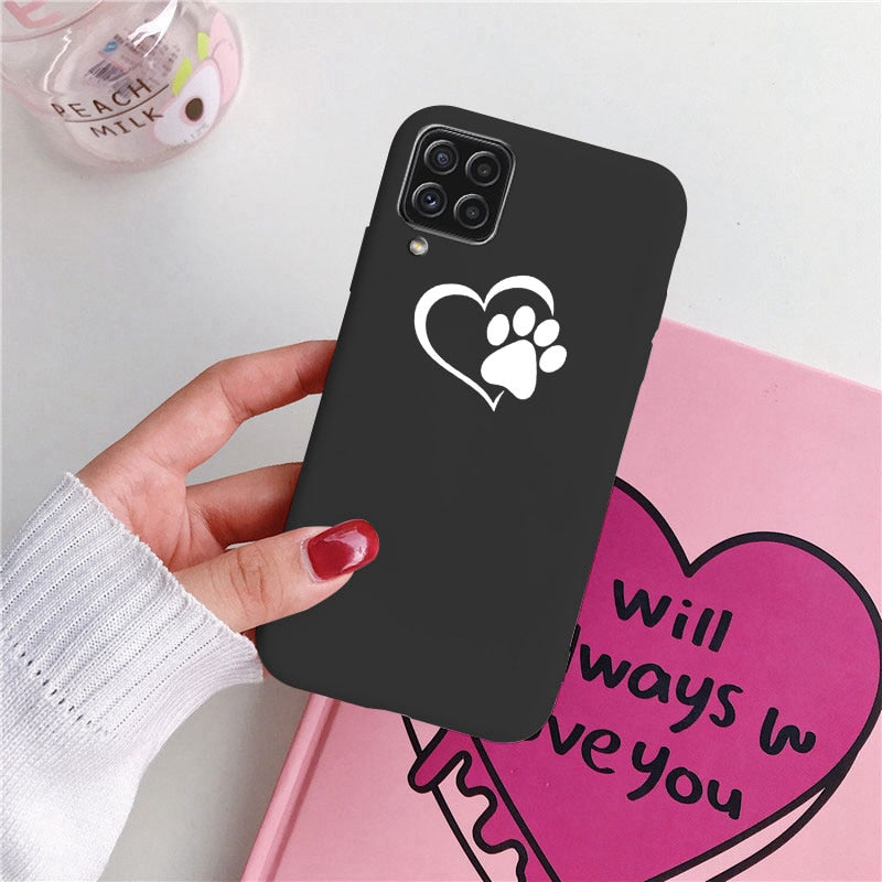 Love Heart Butterfly Flower Graphic Samsung Case