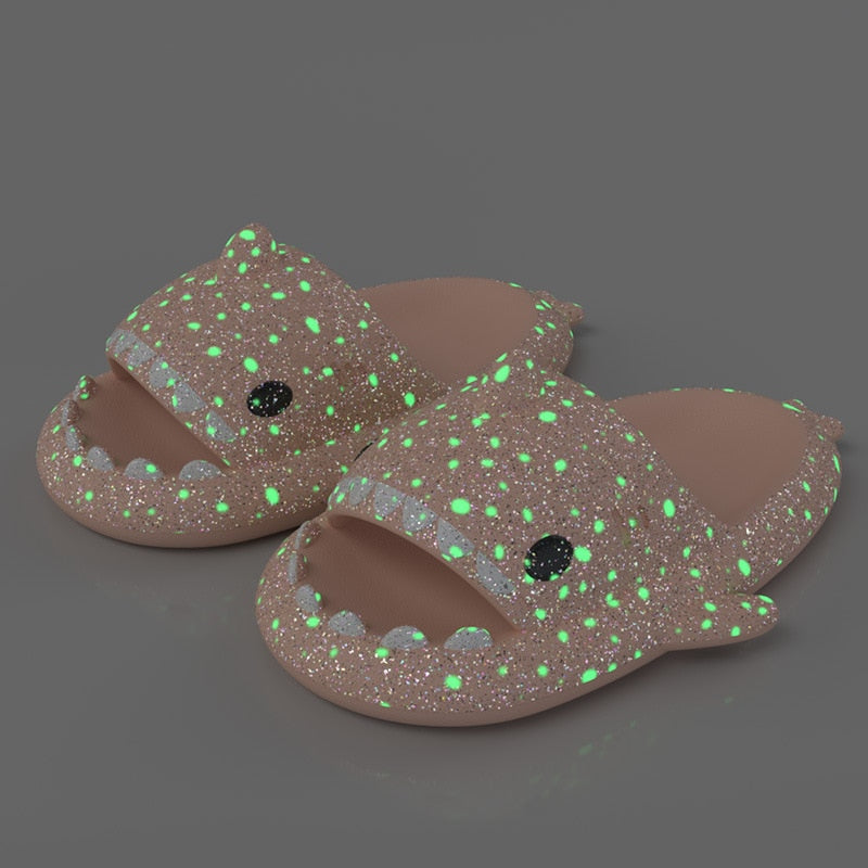 Fluorescence Shark Slippers