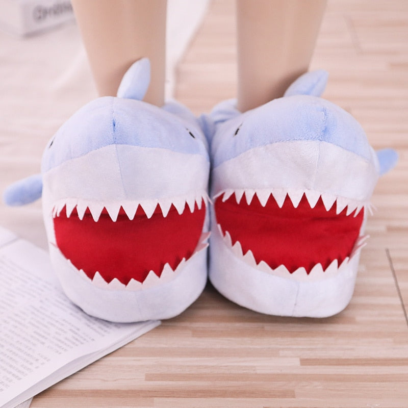 Cute Shark Shape House Slippers