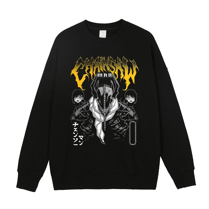 Chainsaw Man Long Sleeve Anime Hayakawa Aki T Shirt