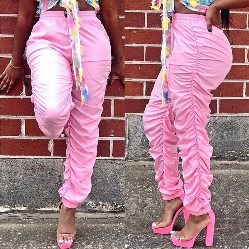 Women Streetwear Stacked Sweatpants