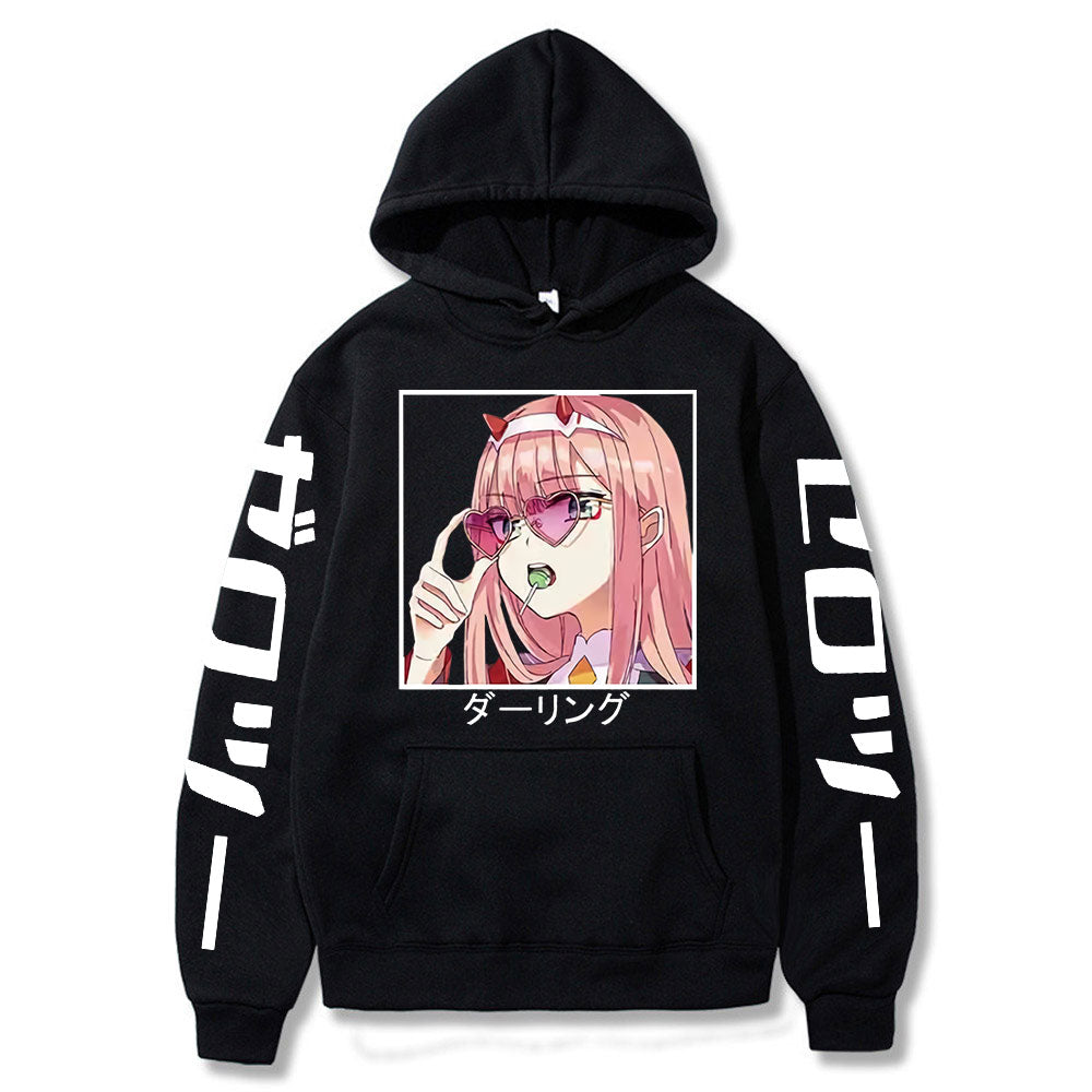 Mens Harajuku Pullover Hoodie Anime