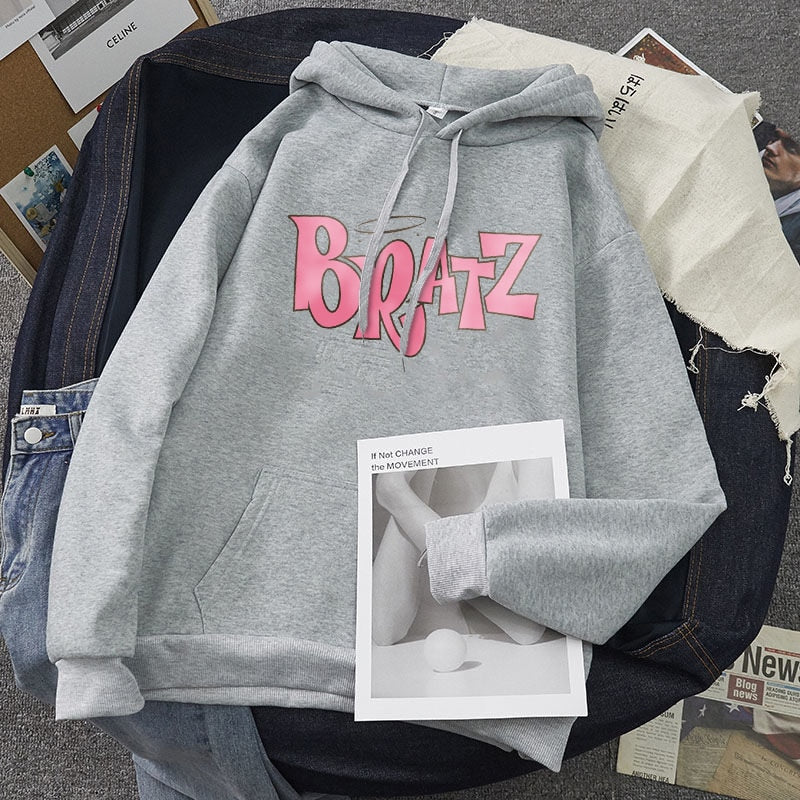 unisex Bratz Letter print hoodie