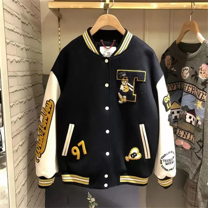 Unisex trendy brand retro Y2K baseball jackets