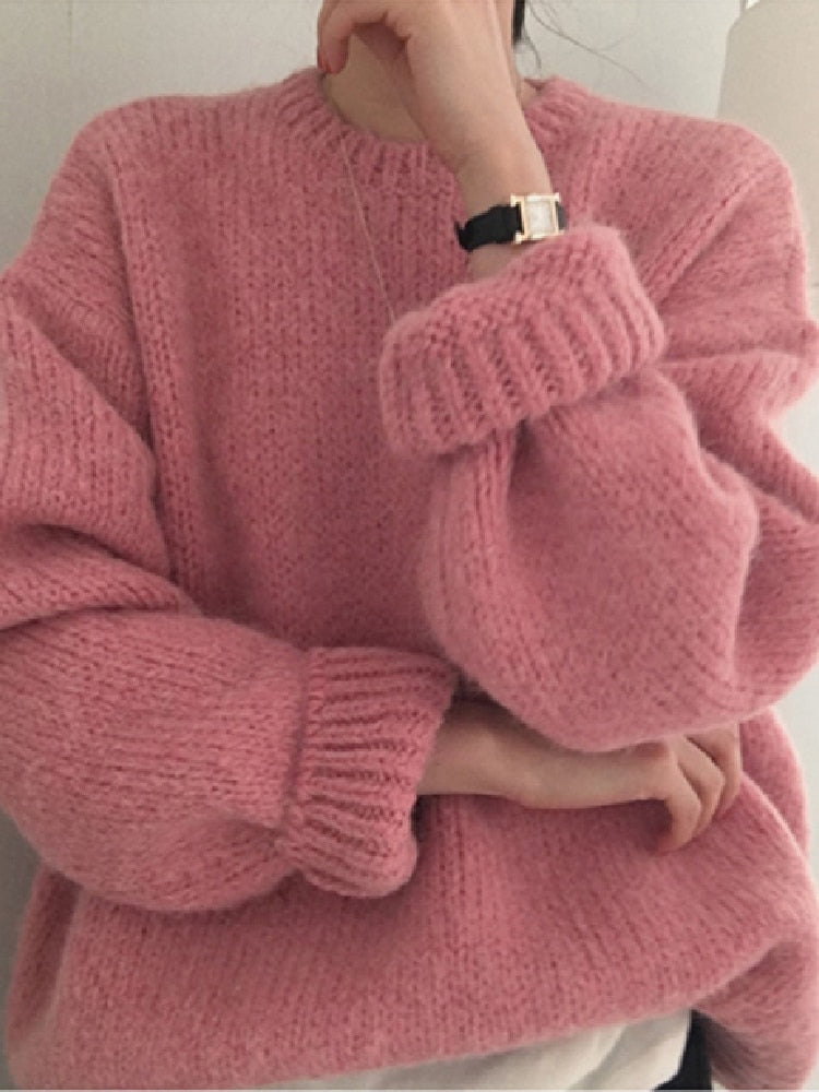 Winter Knitting Sweater