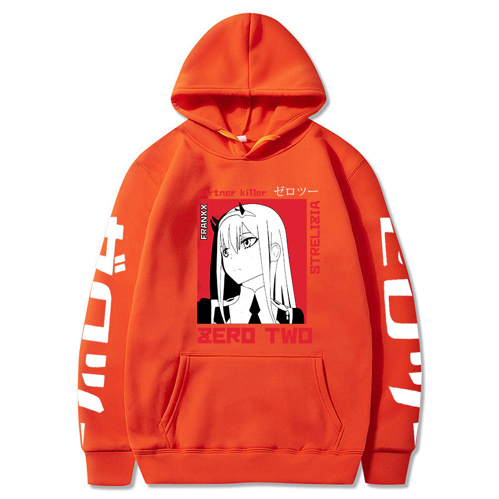 Mens Harajuku Pullover Hoodie Anime