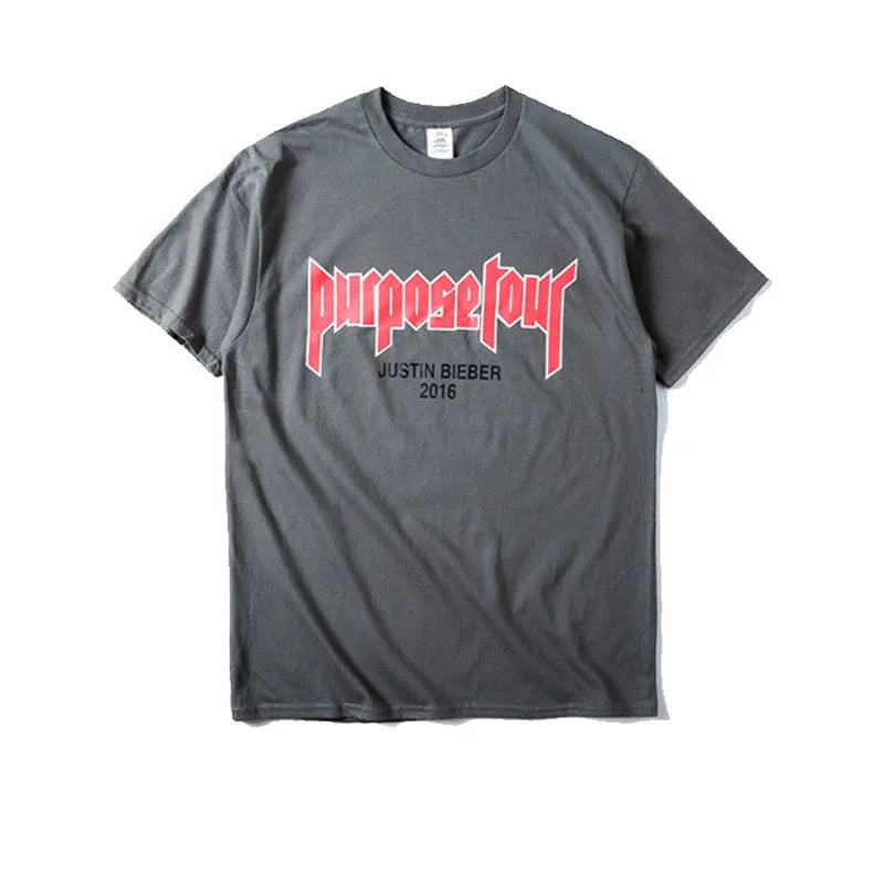 Unisex Justin Bieber Purpose Tour Casual Skateboard Streetwear