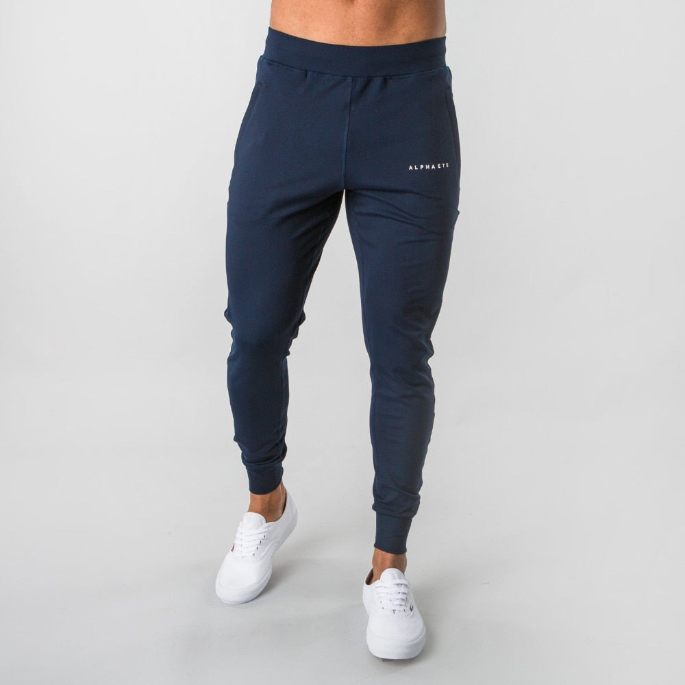 Mens Muscle Fitness Running Pants