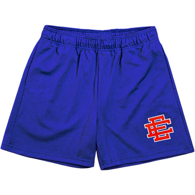 Eric Emanuel EE Men's Shorts Summer Casual Shorts Fitness Sports Shorts fashion shorts Mesh Breathable Quick-Drying Beach Shorts