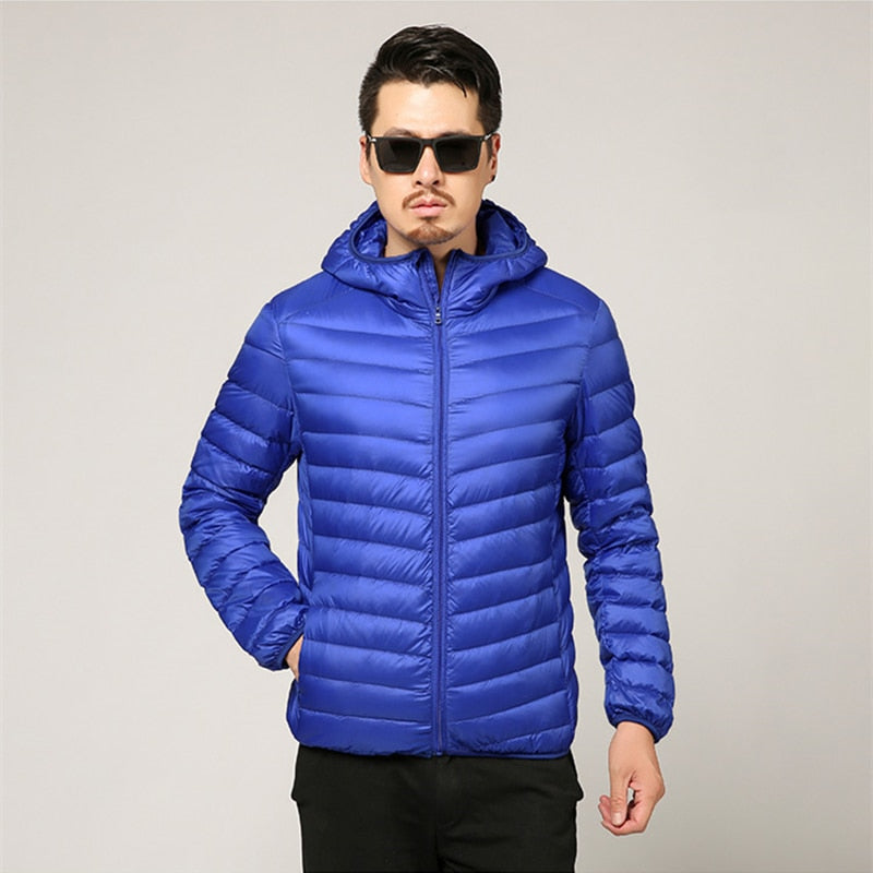 Men's All-Season Ultra Lightweight Packable Down Breathable Coat