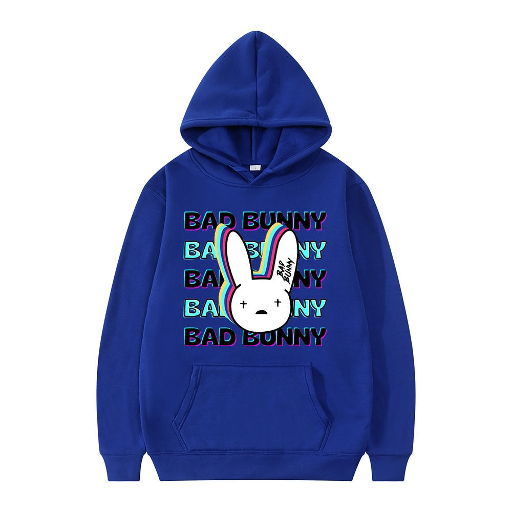 Unisex Funny Bad Bunny Graphic Hoodie