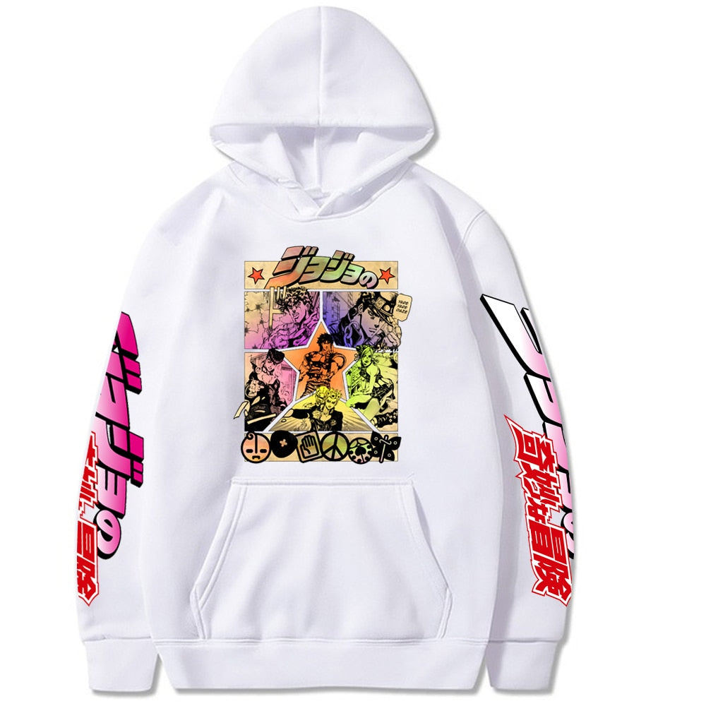 Harajuku JOJO's Bizarre Adventure Unisex Hoodie