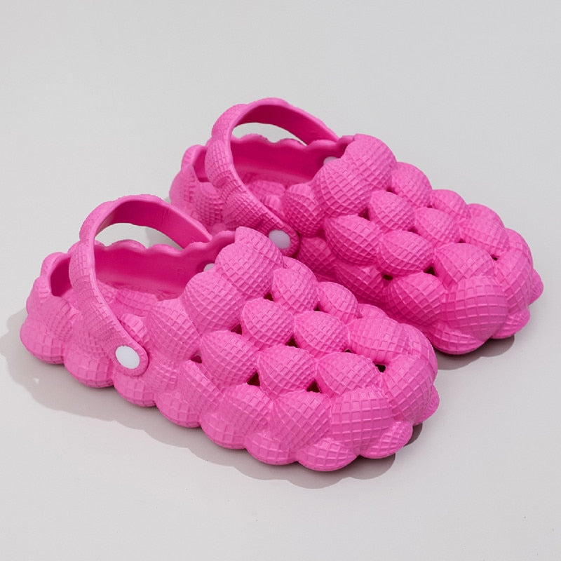 SHEVALUES Clogs Bubble Ball Sandals