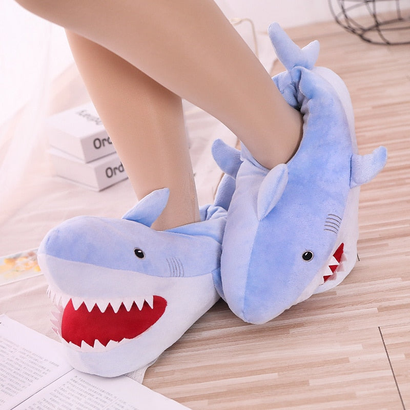 Cute Shark Shape House Slippers