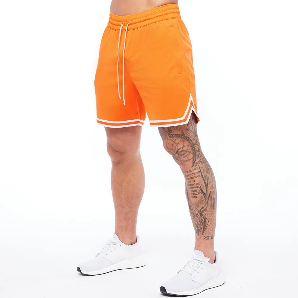 Mens Breathable Sports Leisure Workout Shorts