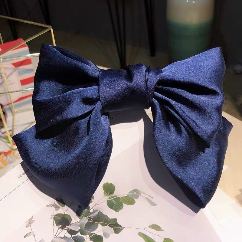 Chiffon Bow Hair Clip Women