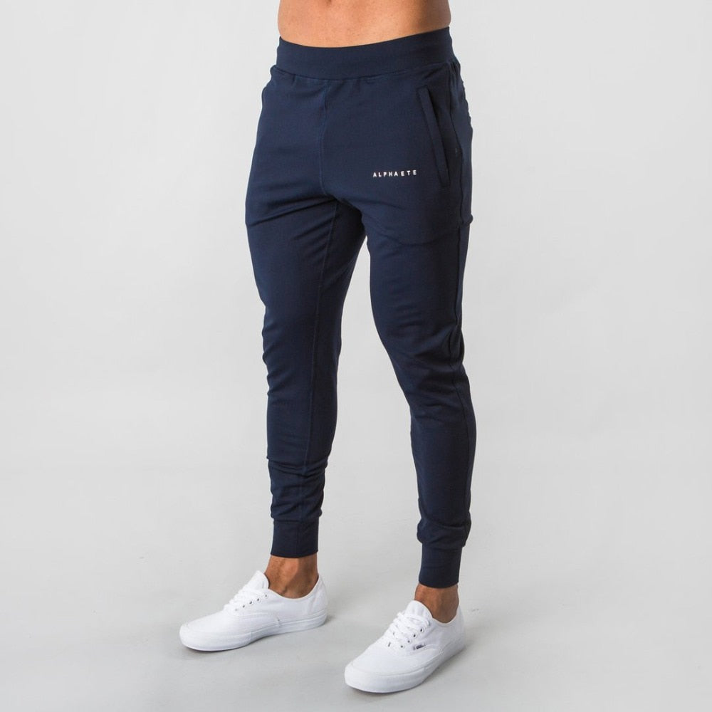 Mens Muscle Fitness Running Pants