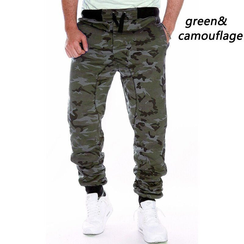 Sweatpants Men Camouflage Elasticity Military Cargo Pants