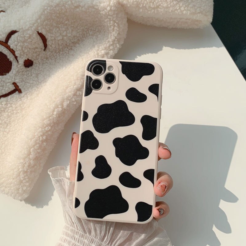 Retro cow print art japanese Phone Case for apple iPhone