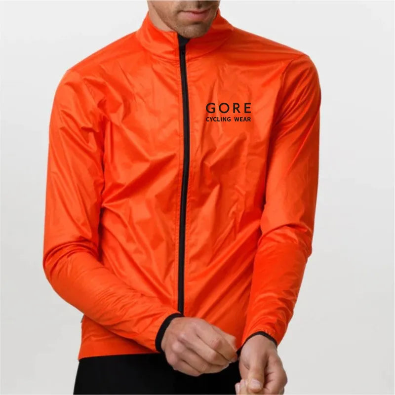 Mens GORE CYCLING WEAR Long Sleeved Weatherproof Jacket