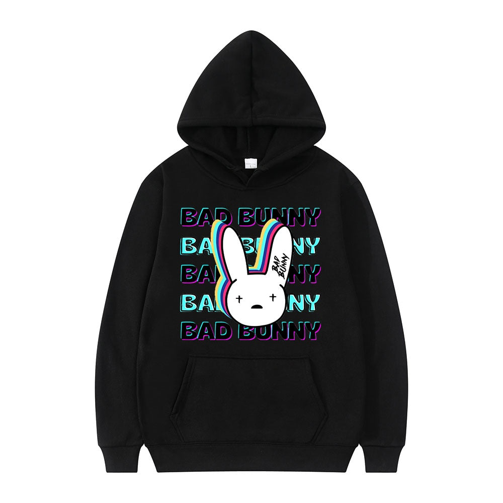 Unisex Funny Bad Bunny Graphic Hoodie