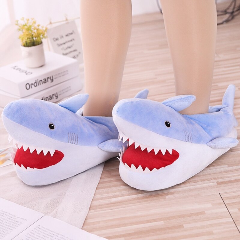 Cute Shark Shape House Slippers