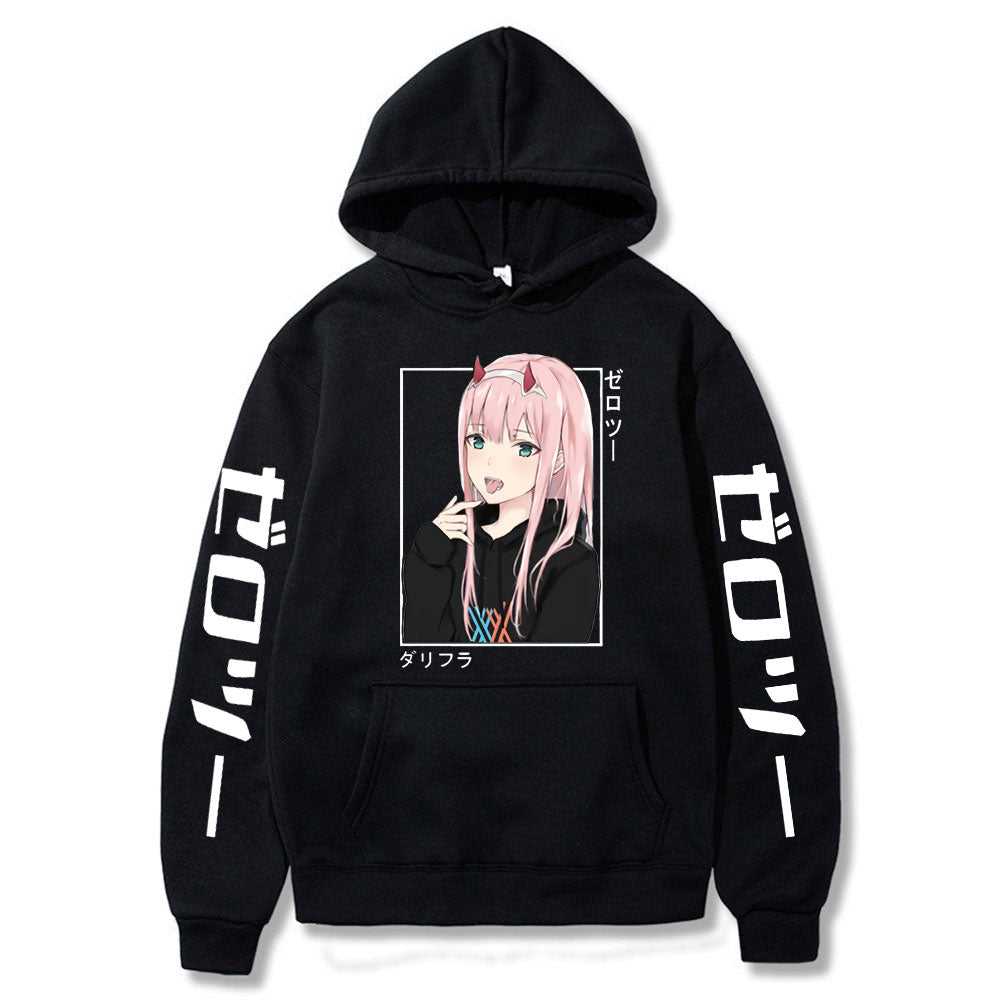 Mens Harajuku Pullover Hoodie Anime