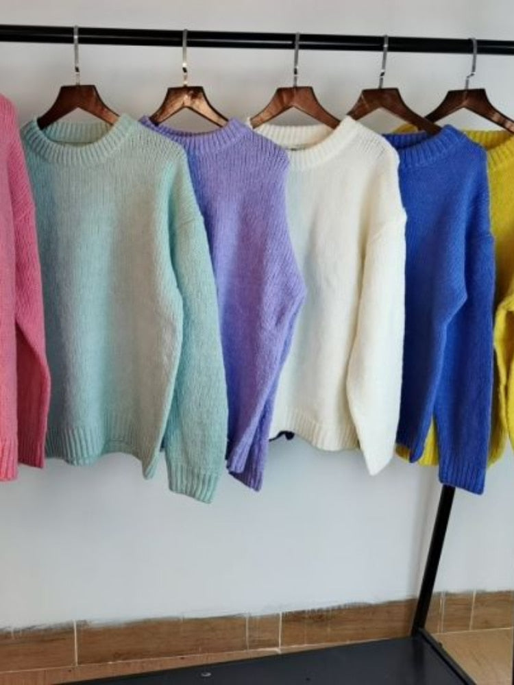 Winter Knitting Sweater