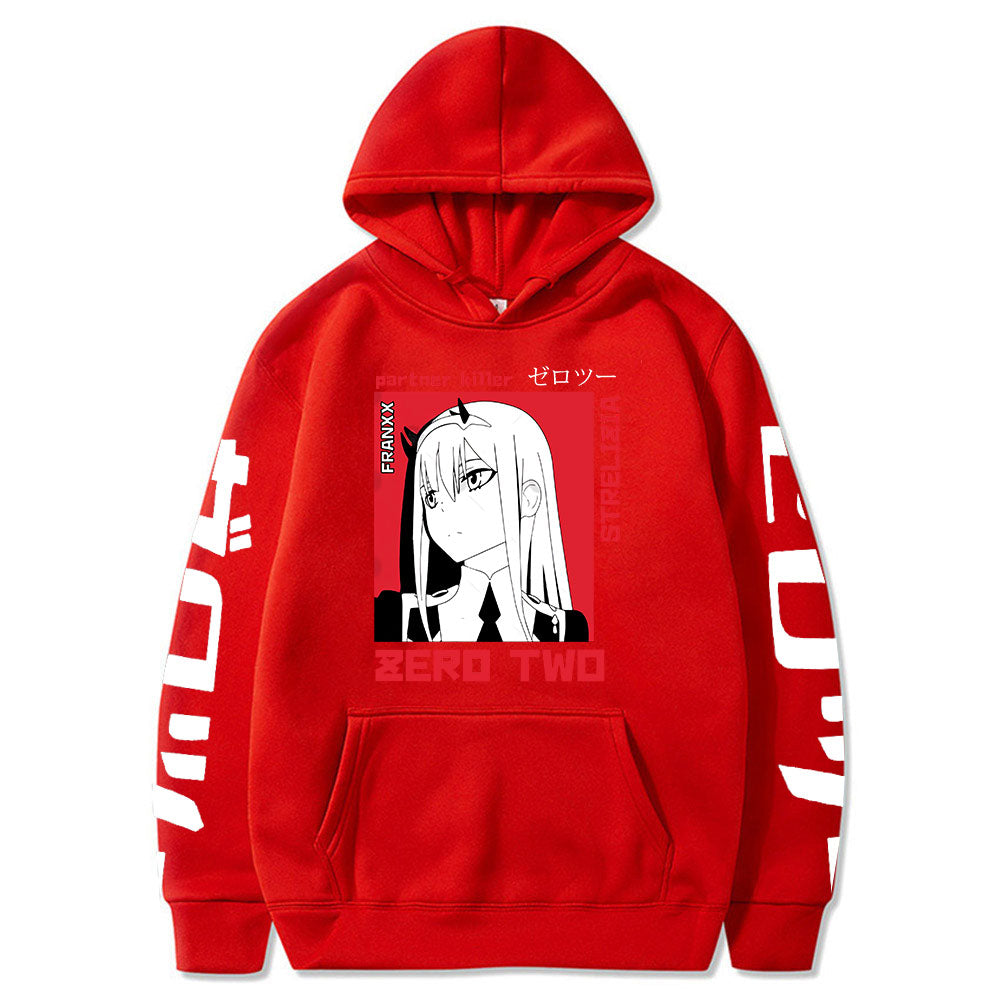 Mens Harajuku Pullover Hoodie Anime