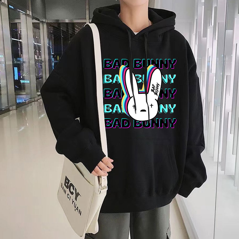 Unisex Funny Bad Bunny Graphic Hoodie