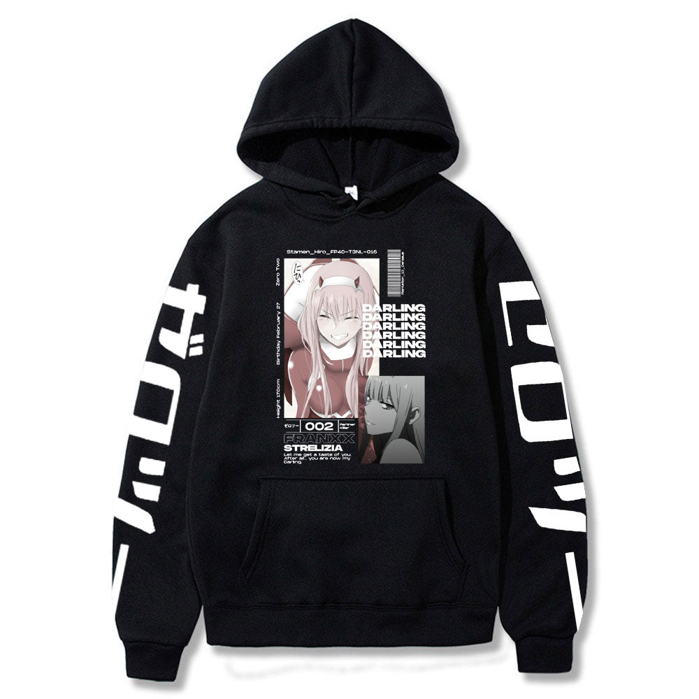 Mens Harajuku Pullover Hoodie Anime