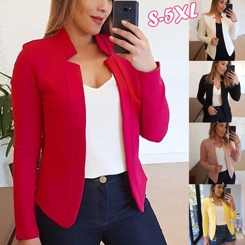 Women Thin Multicolor Blazer