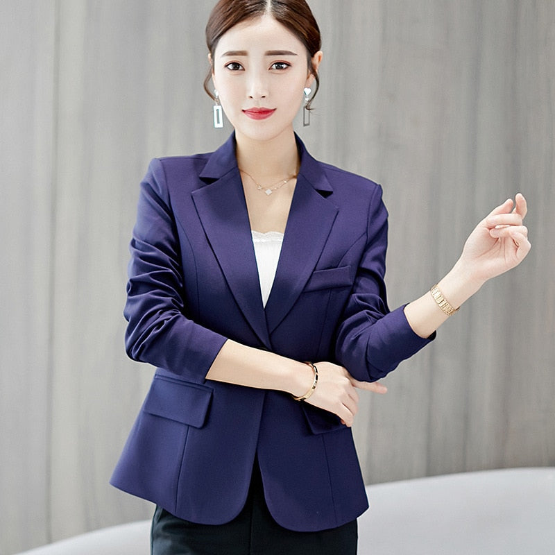 Women Formal Slim Blazers