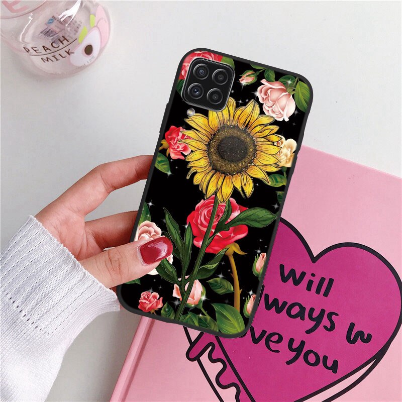 Love Heart Butterfly Flower Graphic Samsung Case