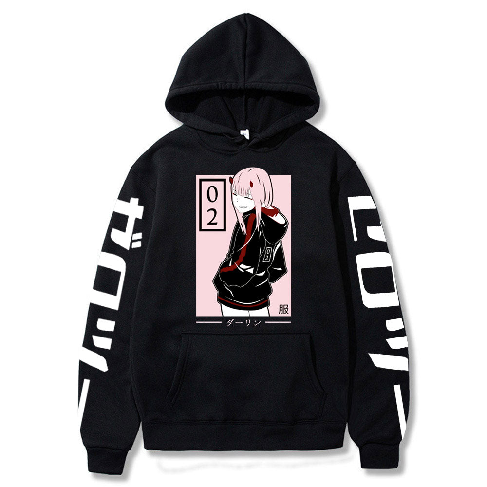 Mens Harajuku Pullover Hoodie Anime