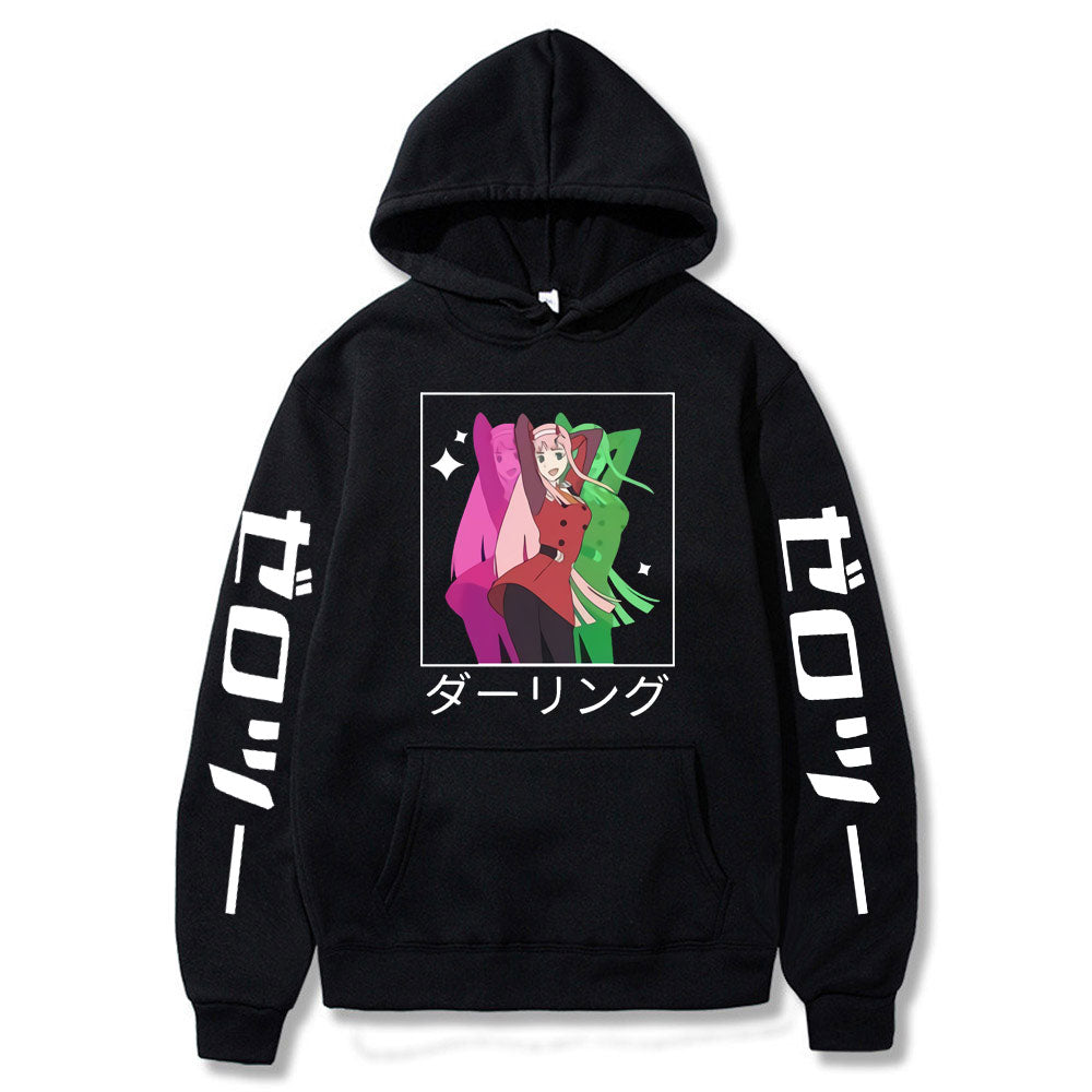 Mens Harajuku Pullover Hoodie Anime