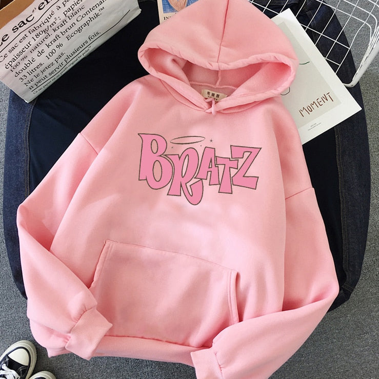 unisex Bratz Letter print hoodie