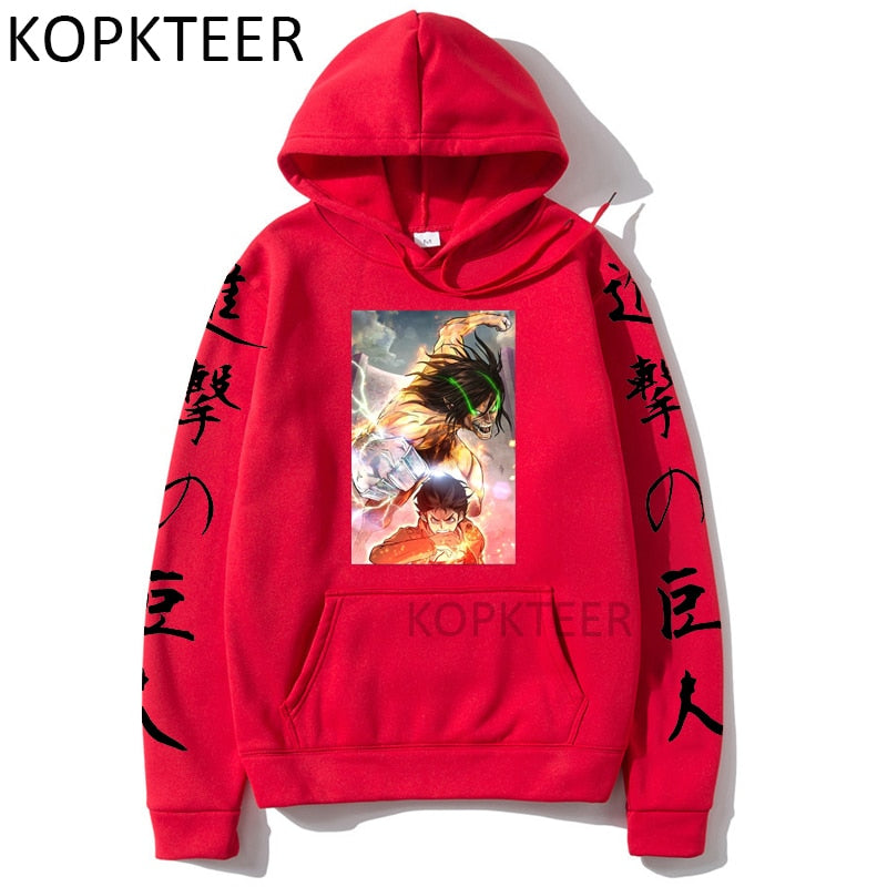 Unisex Attack on Titan Hoodie Japanese Anime