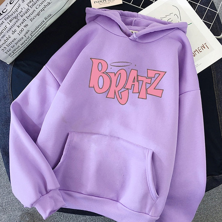 unisex Bratz Letter print hoodie