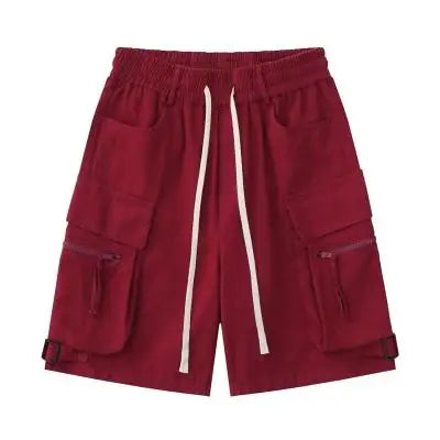 Mens Cargo High Street Daily Multi Pockets Knee-length Shorts