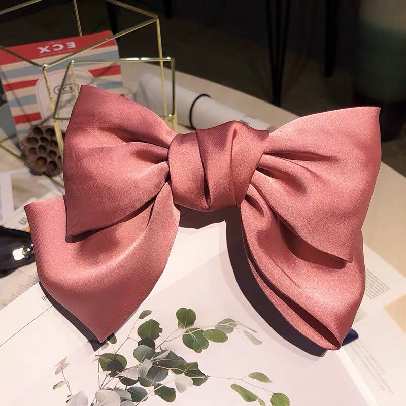 Chiffon Bow Hair Clip Women