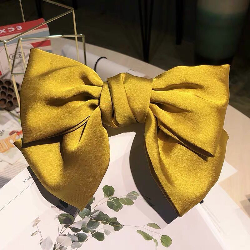 Chiffon Bow Hair Clip Women