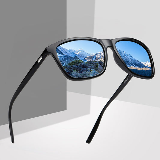 Men/Women Polarized Square Mirror Driving Sun Glasses