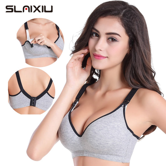 Cotton Maternity Nursing Bras Set Pregnant Breastfeeding Pregnancy Women Underwear Breast Feeding Bra soutien gorge allaitement