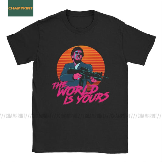 Mens Scarface Movie Themed Tee Shirt