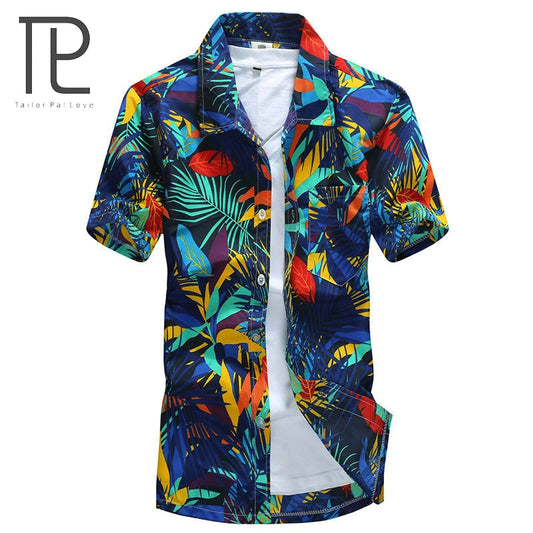 Men Tailor Pal Love Summer Hawaiian Shirt