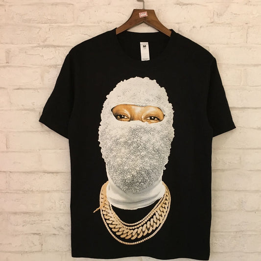 Hip Hop Streetwear Diamond Masked 3D T Shirts